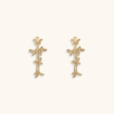 Butterfly Wreath Hoops - Jewelry de Corner
